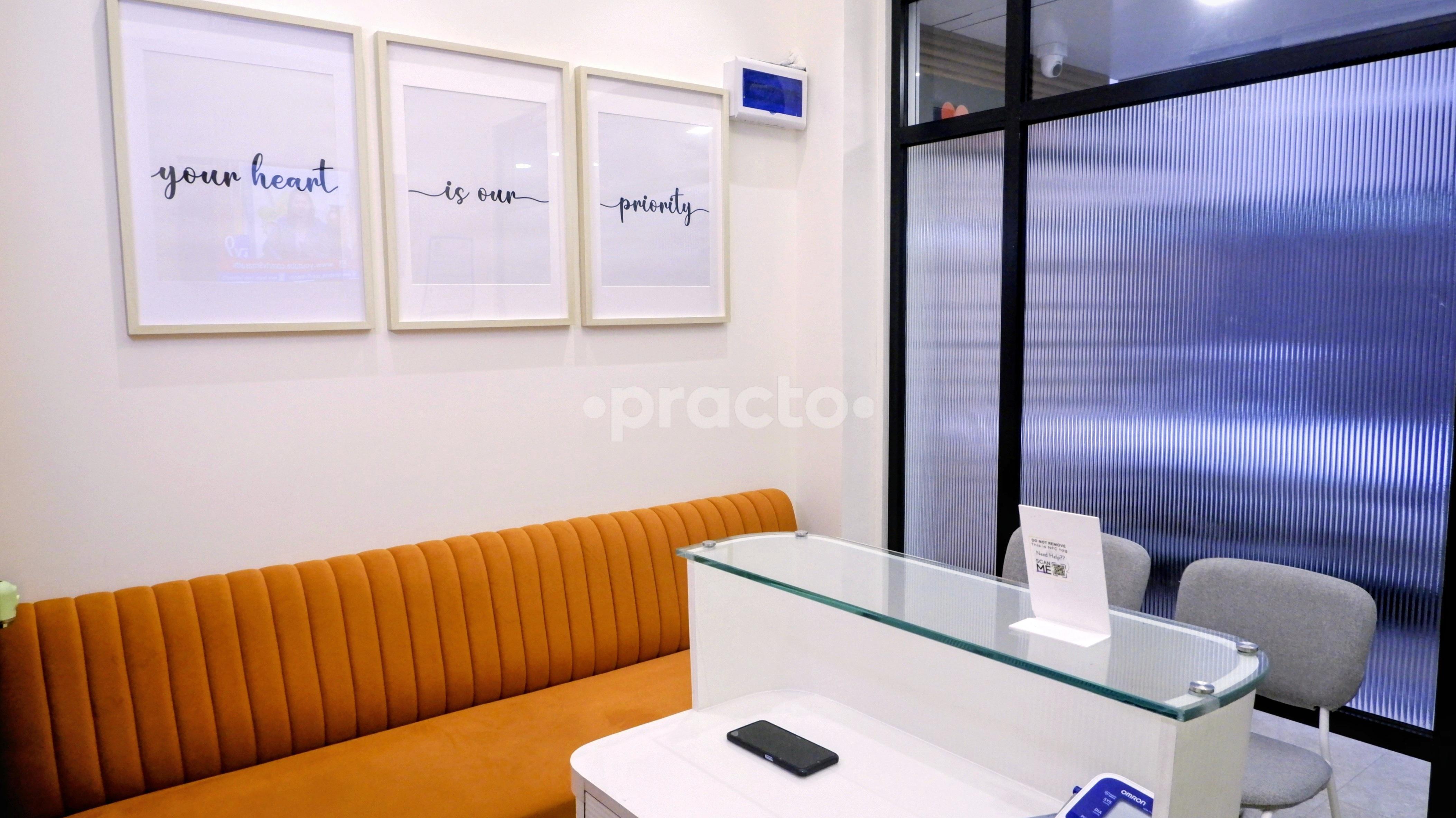 Waiting Area at Heartwise Cardiology Vashi Navi Mumbai