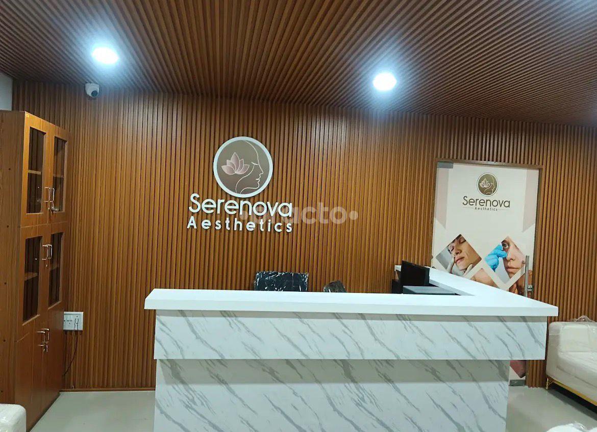 Reception Area at Serenova Aesthetics Doddanekundi Bangalore