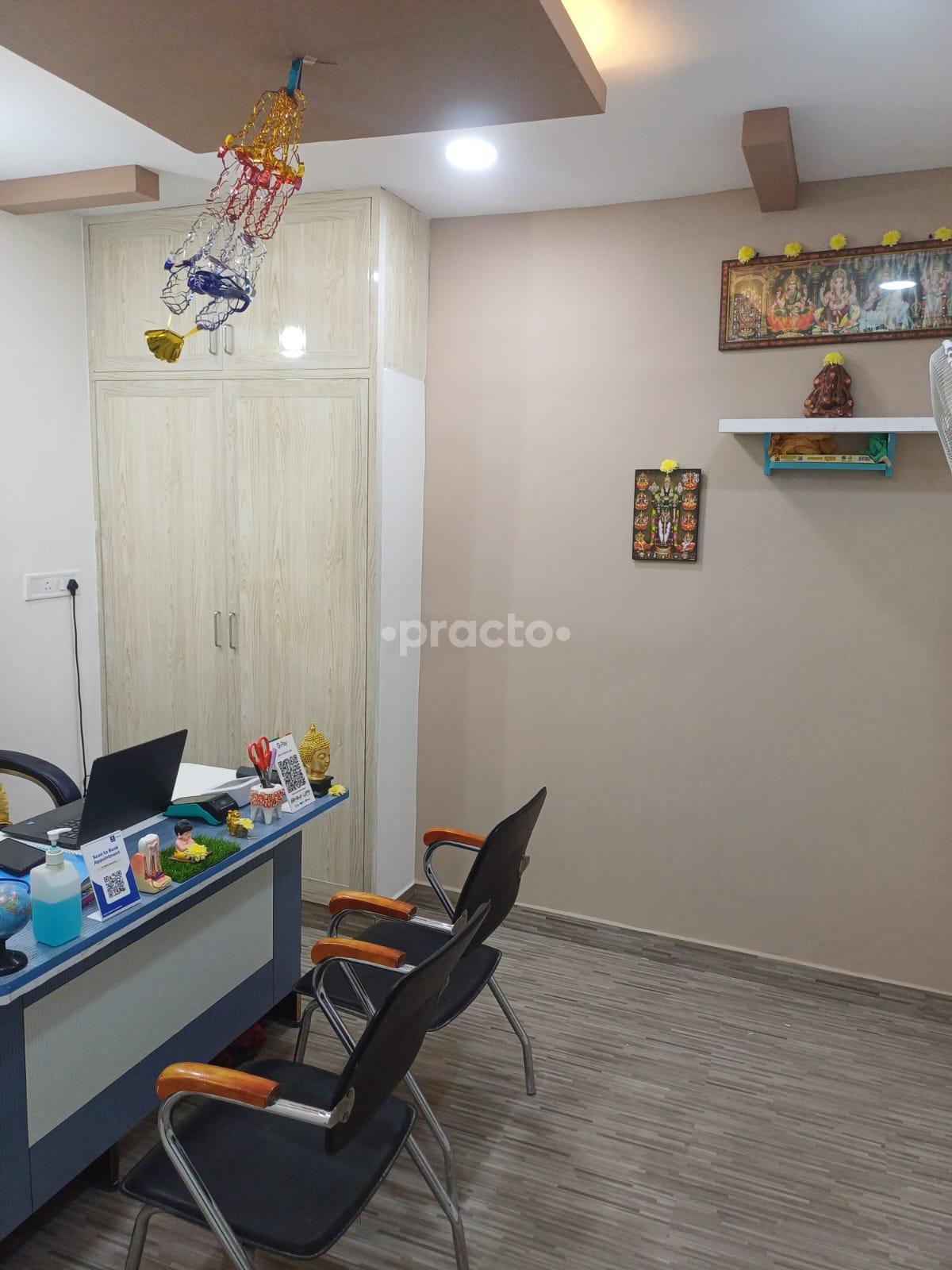 Reception Area at Sathya Dental Care Arumbakkam Chennai