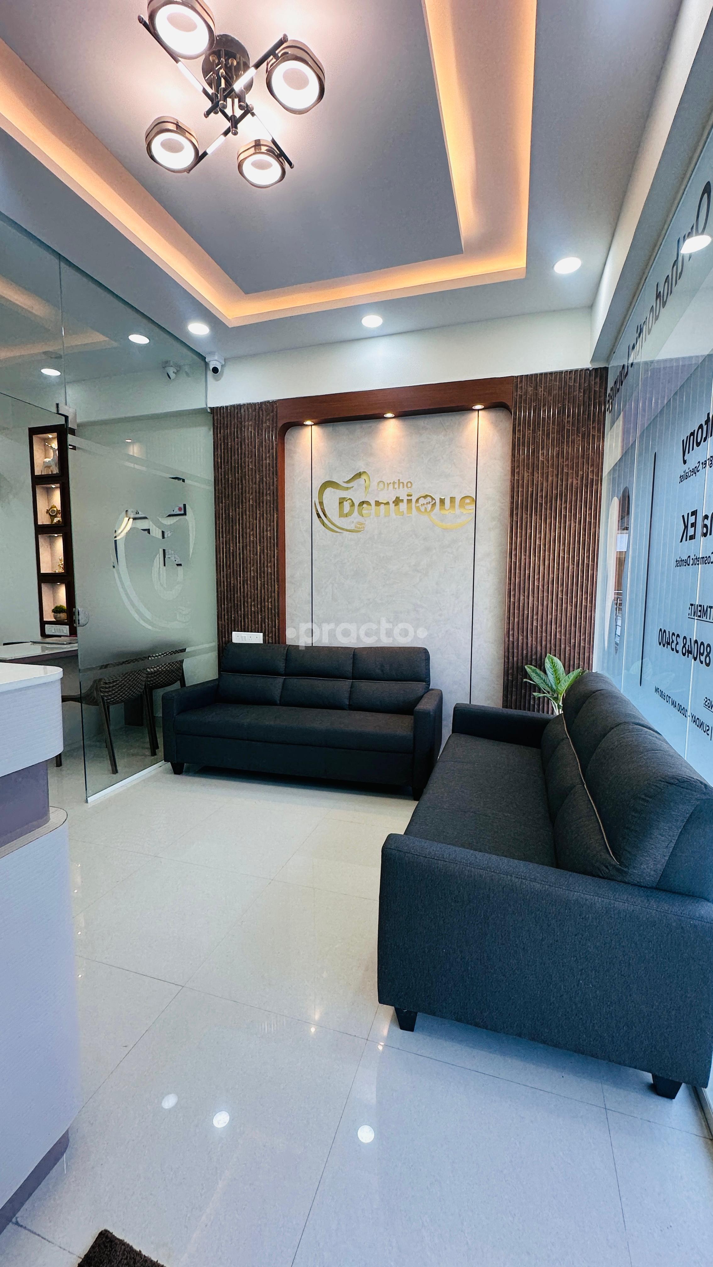 Waiting Area at Ortho Dentique Advanced Dentistry & Orthodontic Lounge Gunjur Bangalore