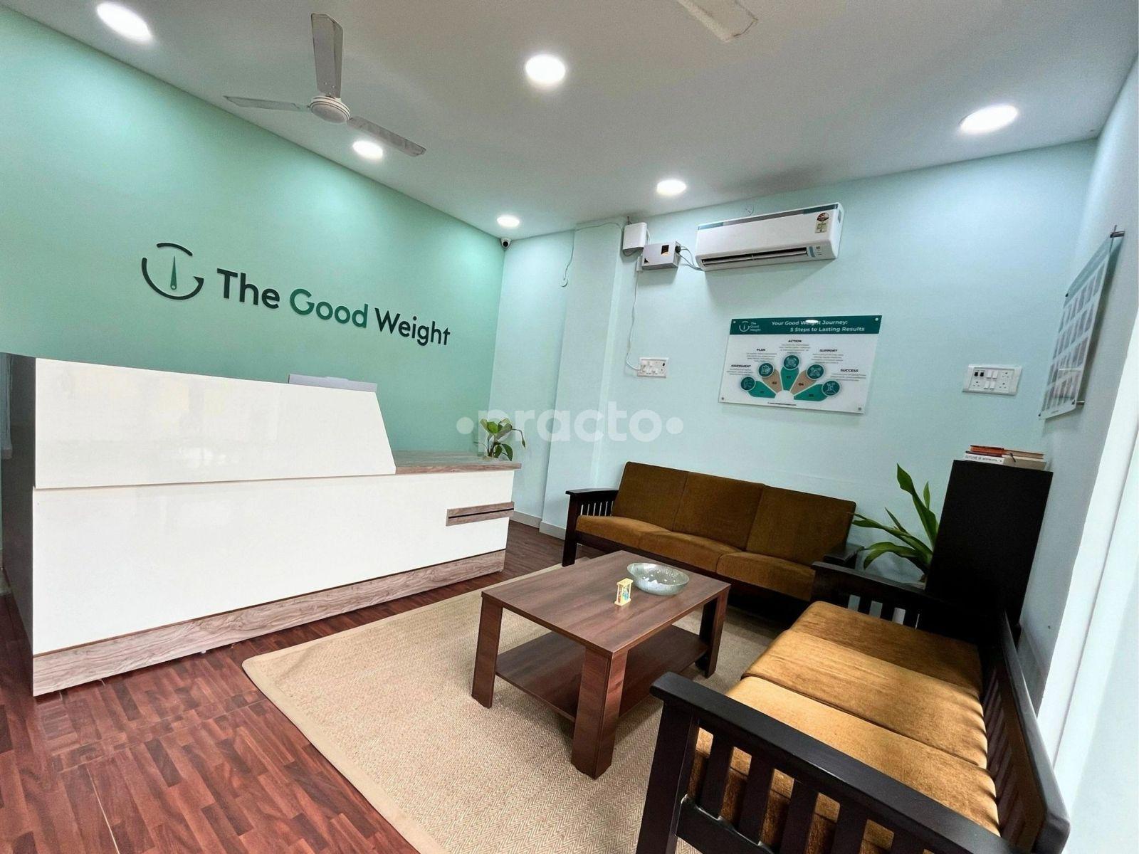 Waiting Area at The Good Weight Clinic Thoraipakkam Chennai