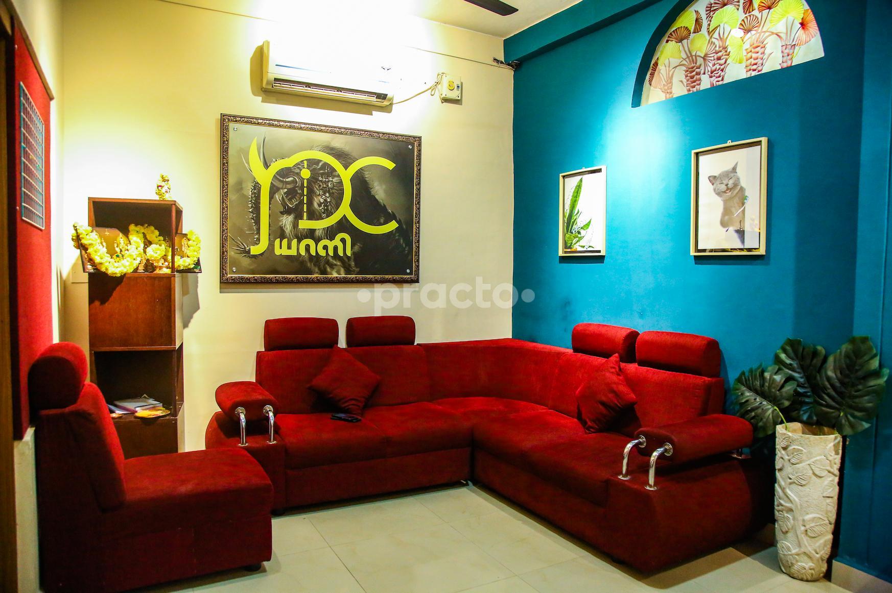Reception Area at Yaali Dental Clinic Ashok Nagar Chennai