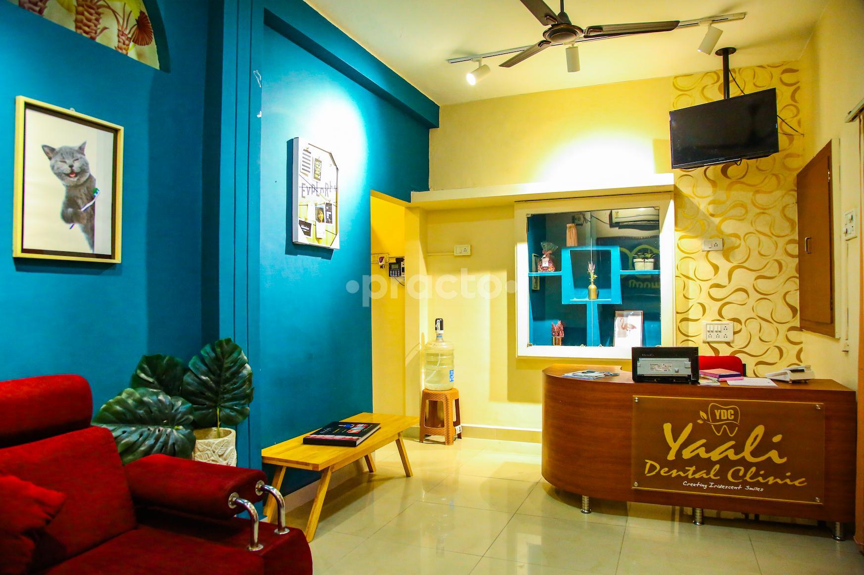 Reception Area at Yaali Dental Clinic Ashok Nagar Chennai