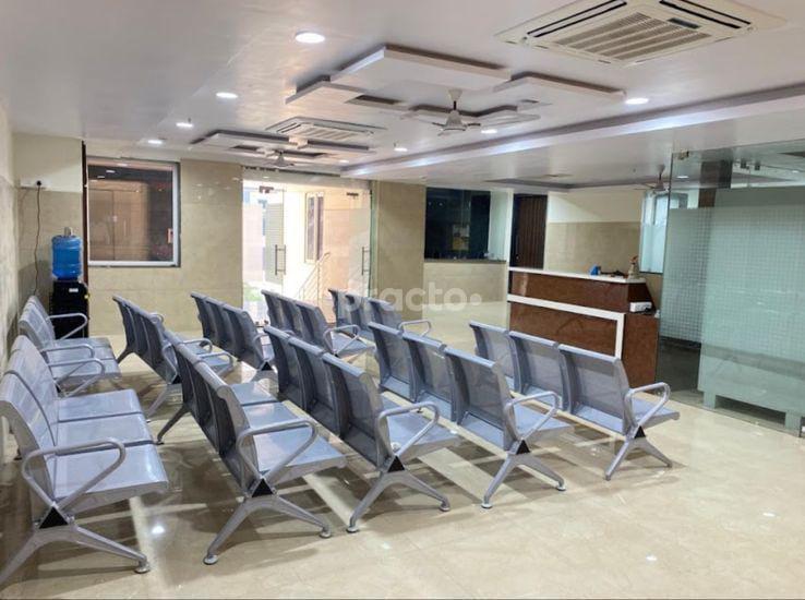 Reception Area at Bharathi Multispeciality Hospital Akkayyapalem Visakhapatnam