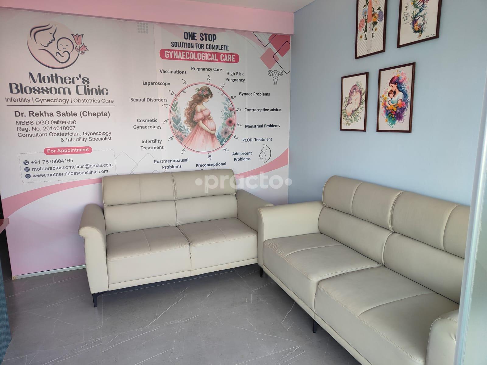 Waiting Area at Mother's Blossom Clinic  Wagholi Pune