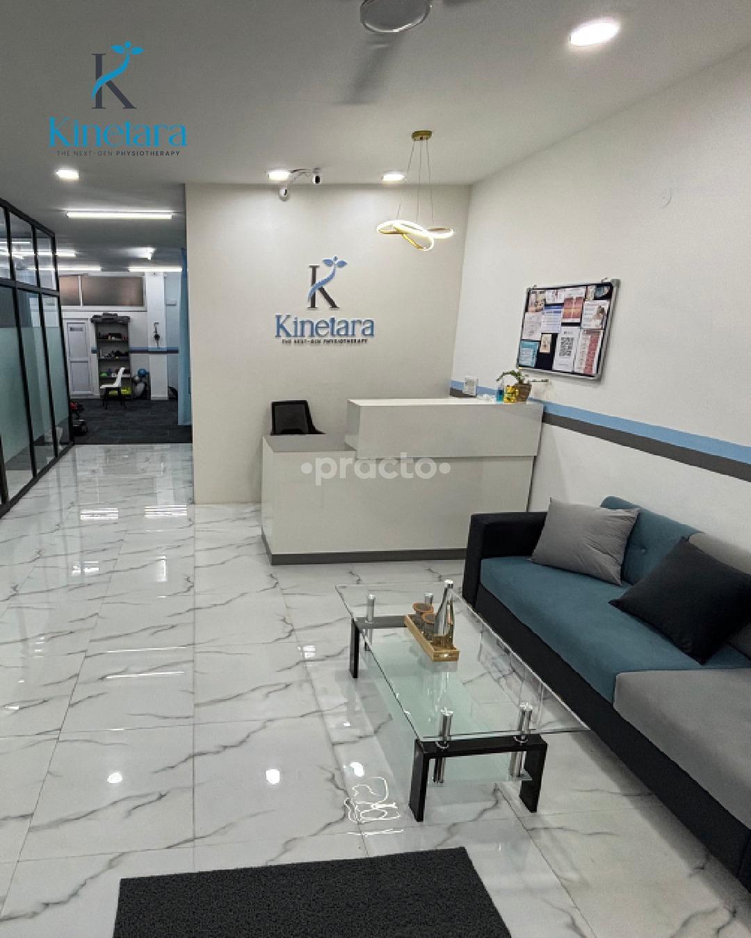 Reception Area at Kinetara CR Park Delhi