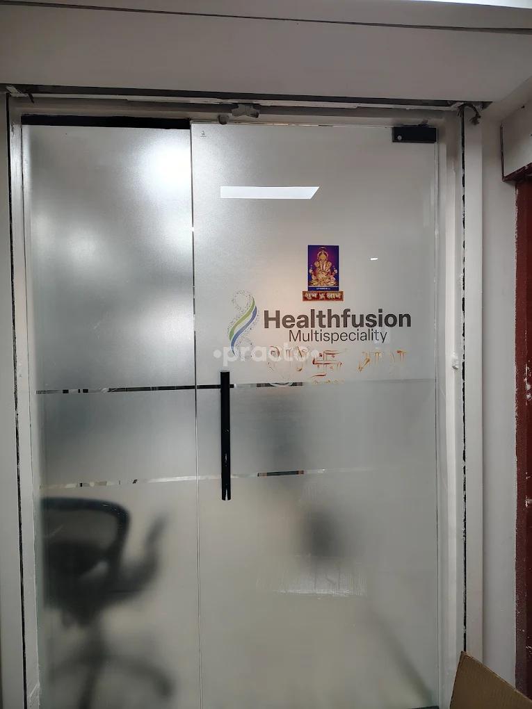 Entrance at HealthFusion Multispeciality Clinic Kharadi Pune