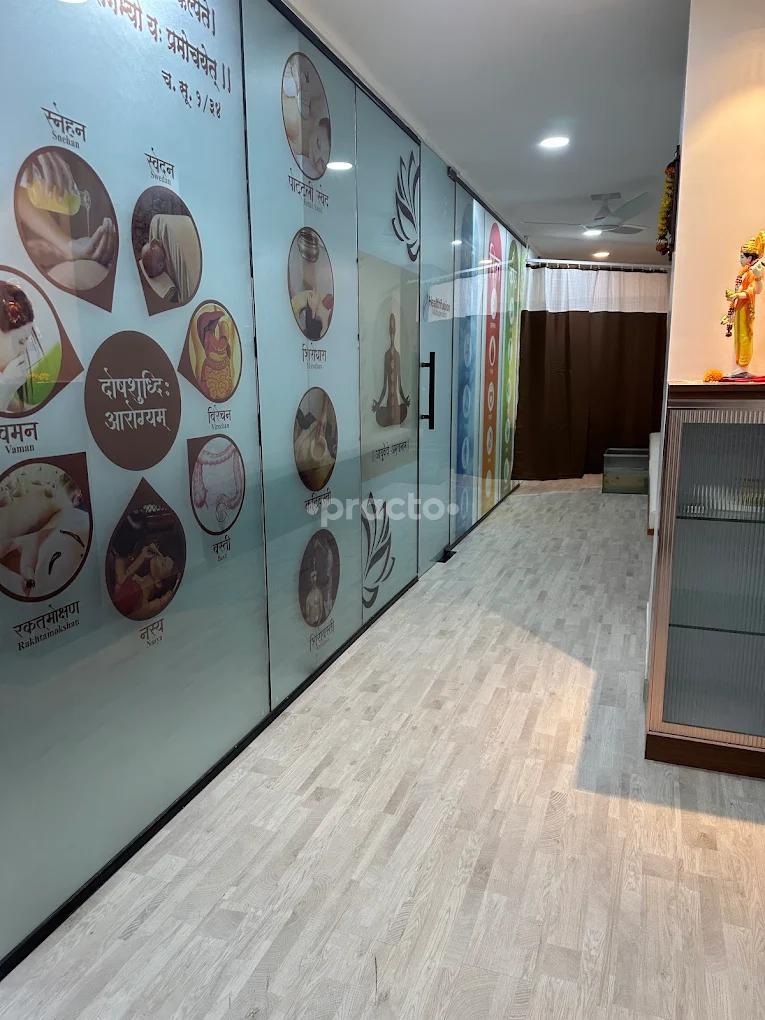 Waiting Area at HealthFusion Multispeciality Clinic Kharadi Pune