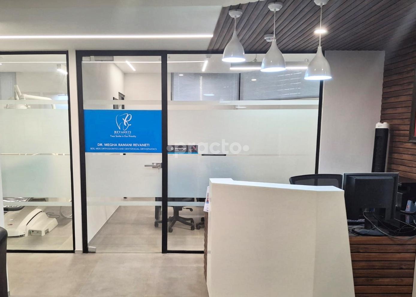 Reception Area at Revaneti Dental Care Friends Colony West Delhi