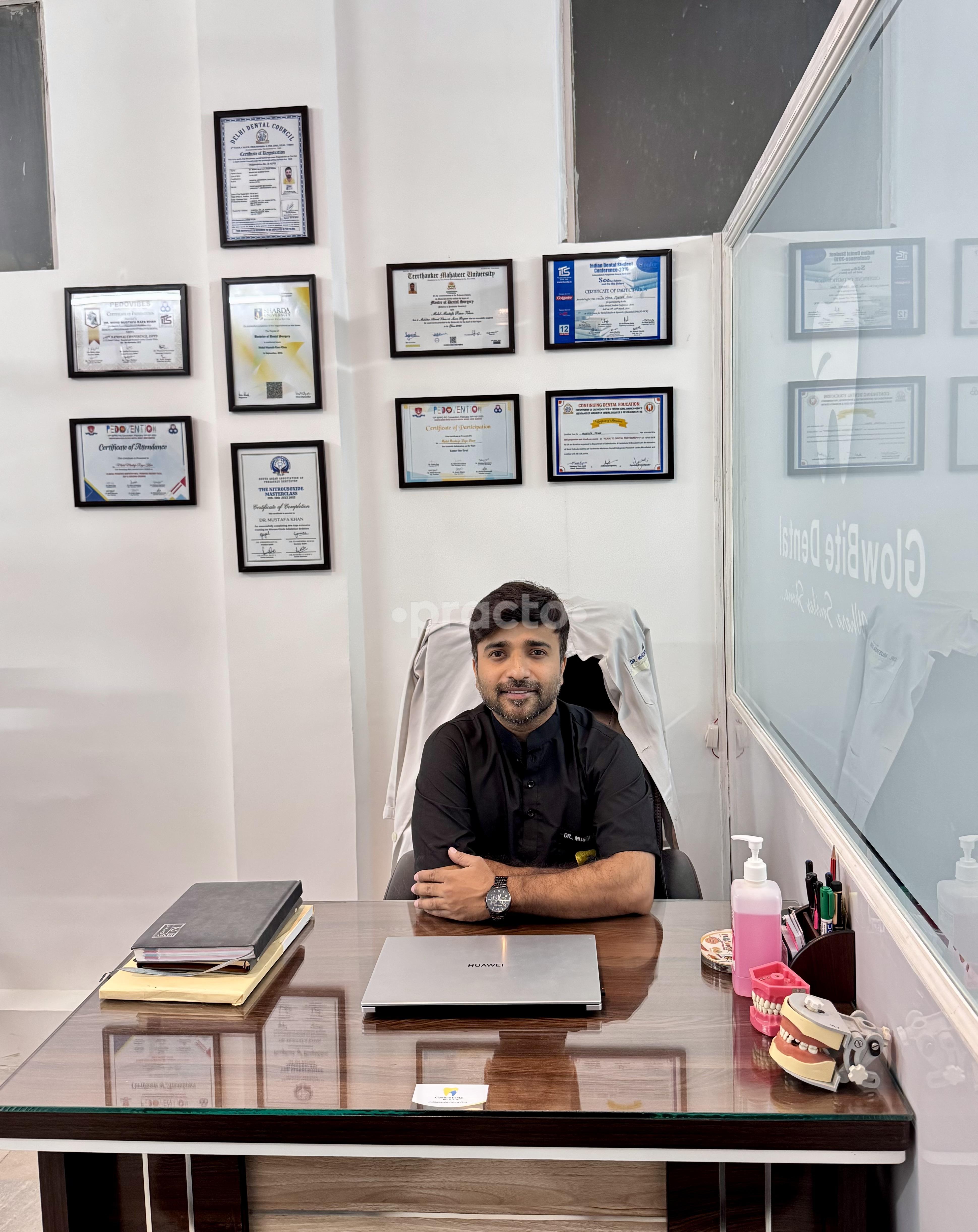 Consultation Room at Glow Bite Dental Clinic Hauz Khas Delhi