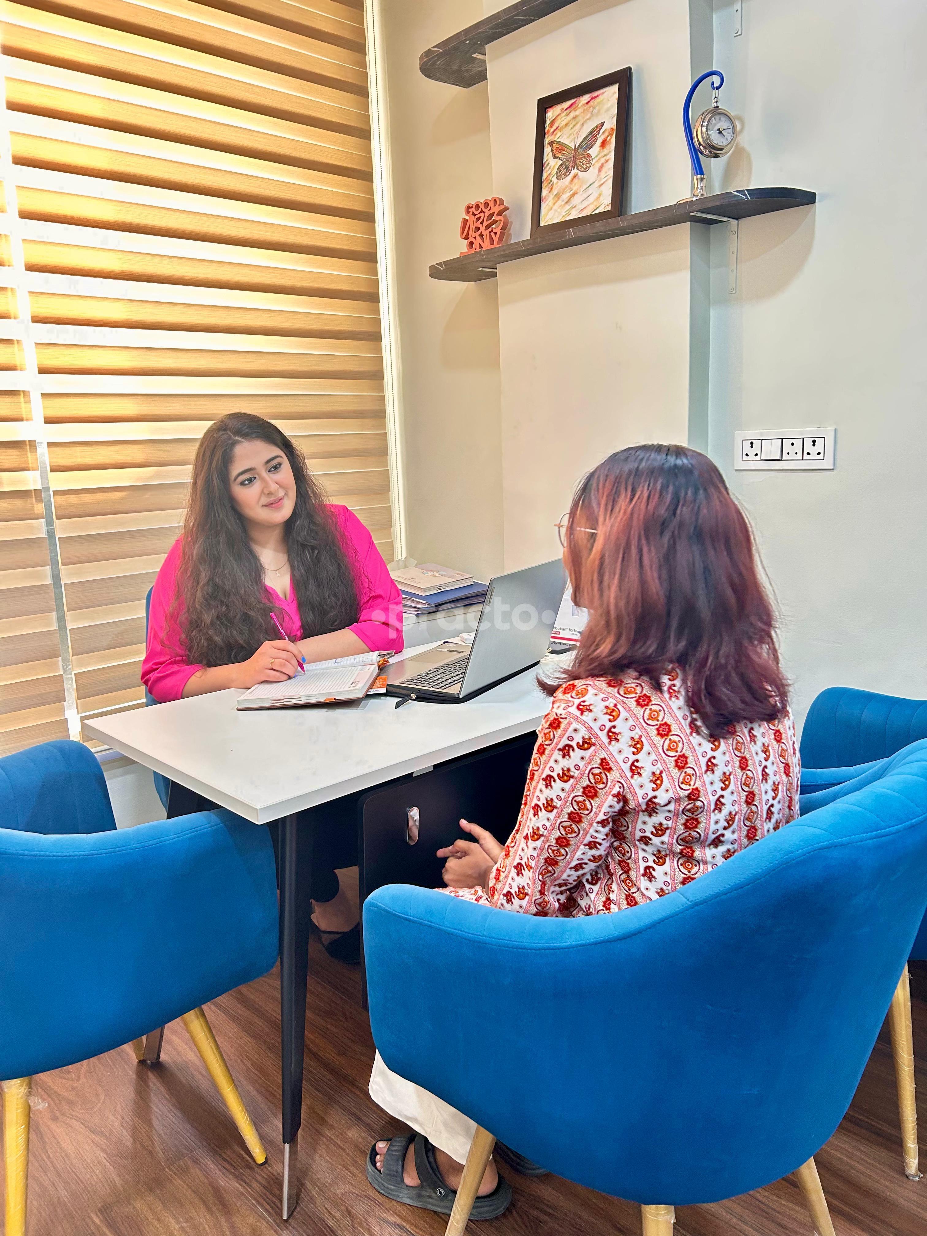 Consultation Room at Rephrase Psychology Clinic Rohini Delhi