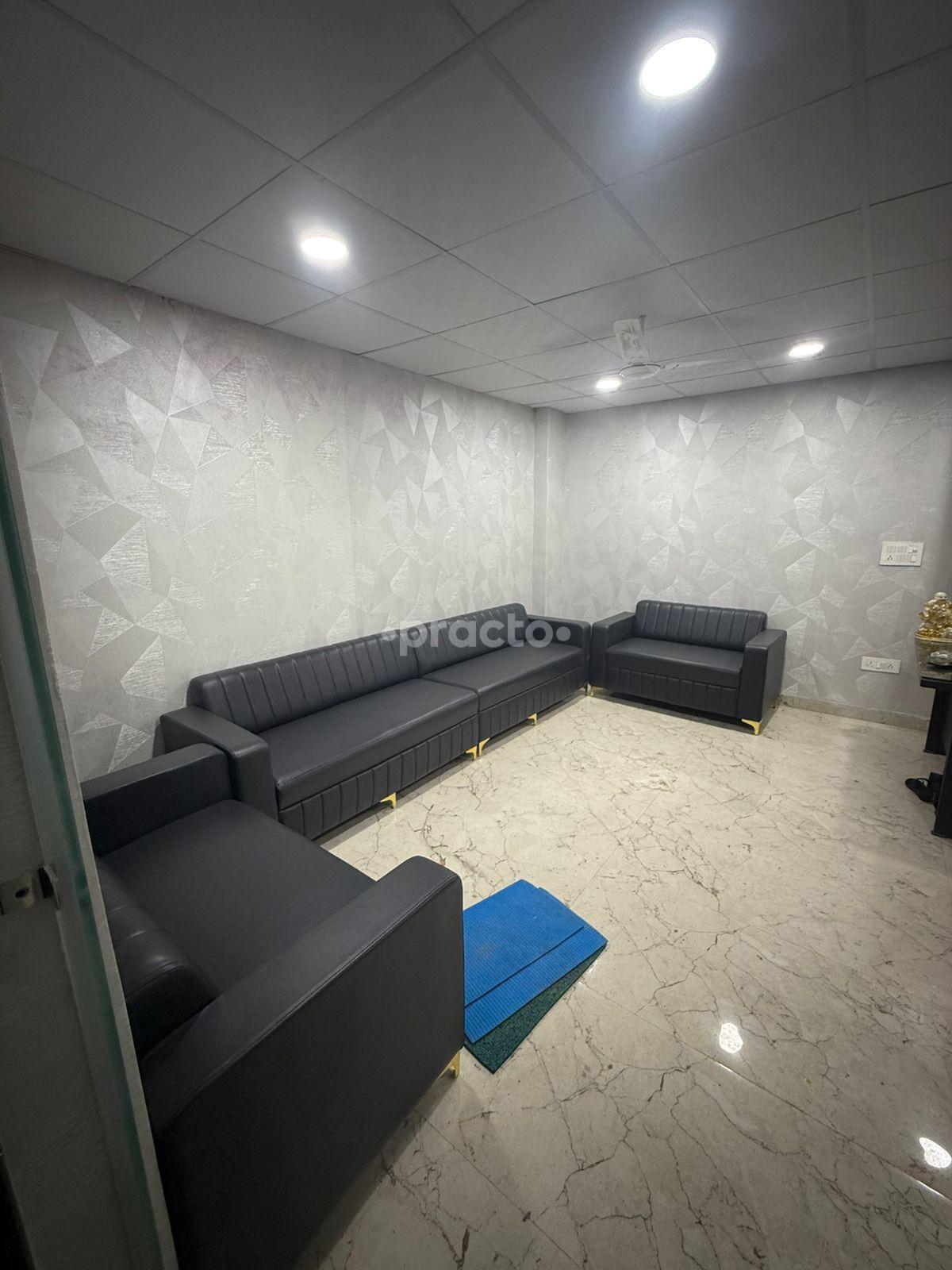 Reception Area at Dr. Ahuja's Gastro and Liver Clinic Mayur Vihar Ph-I Delhi