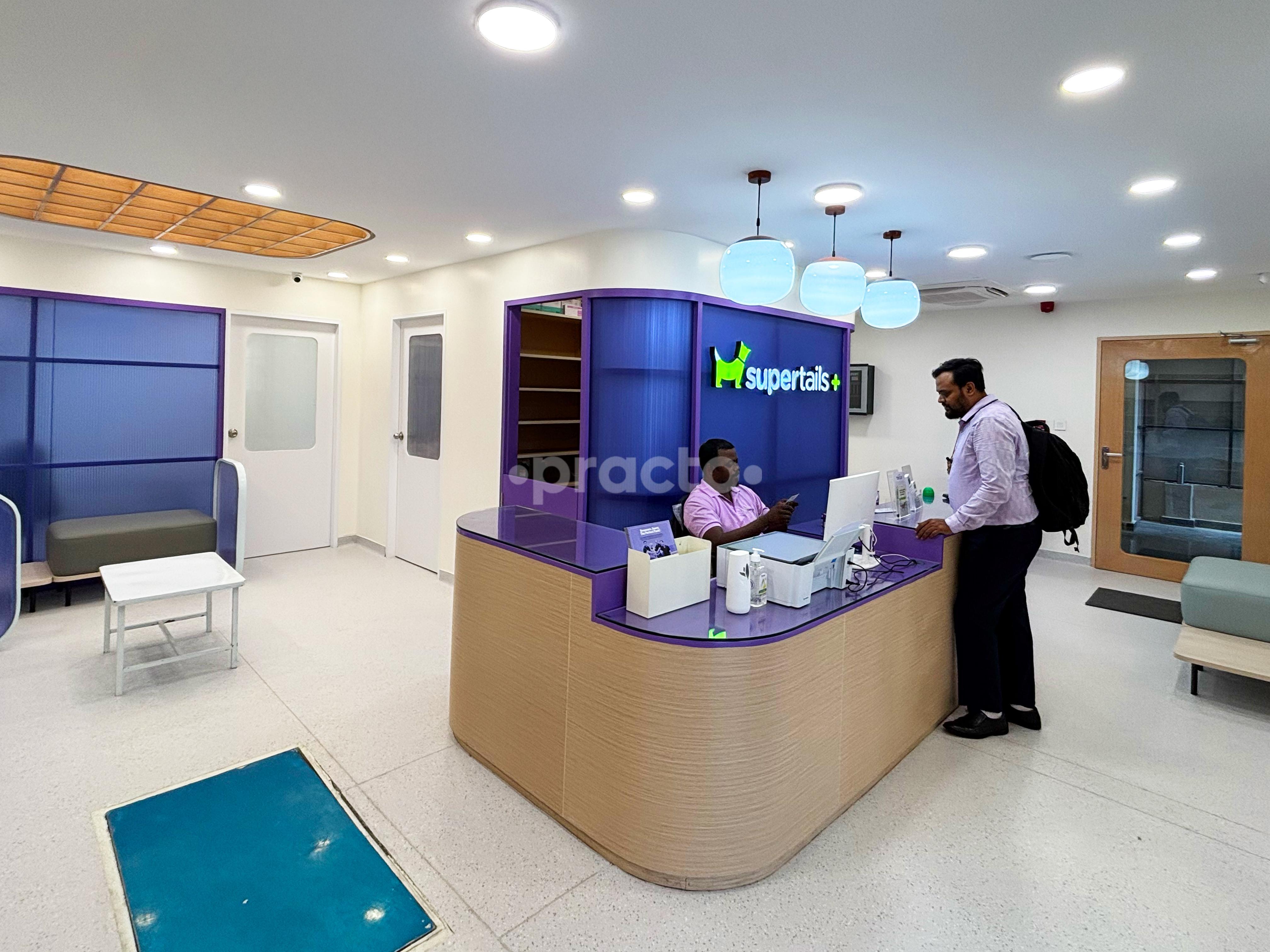 Reception Area at Supertails + Banashankari Bangalore