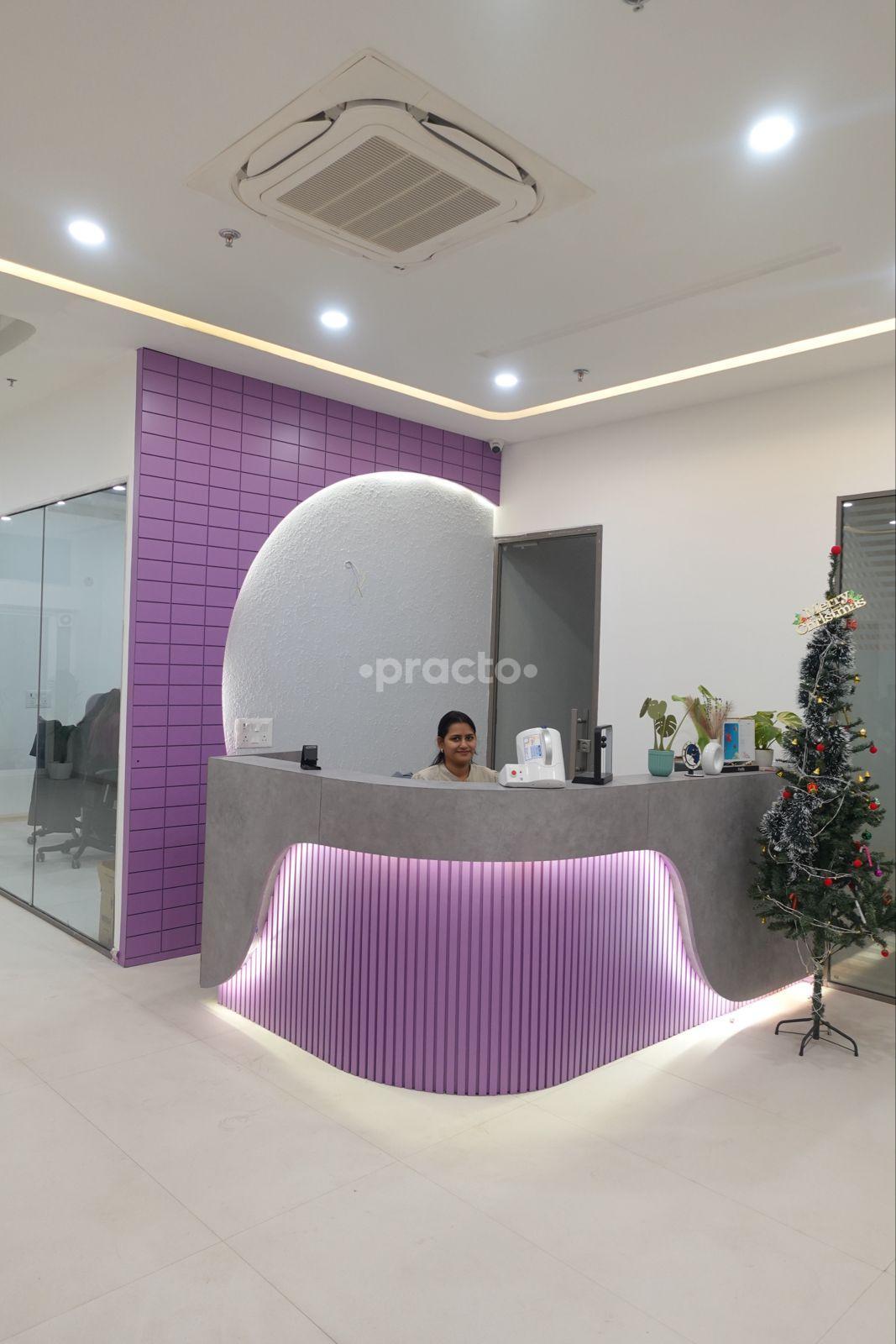 Reception Area at Aiman Healthcare Gurgaon Sector 46 Gurgaon
