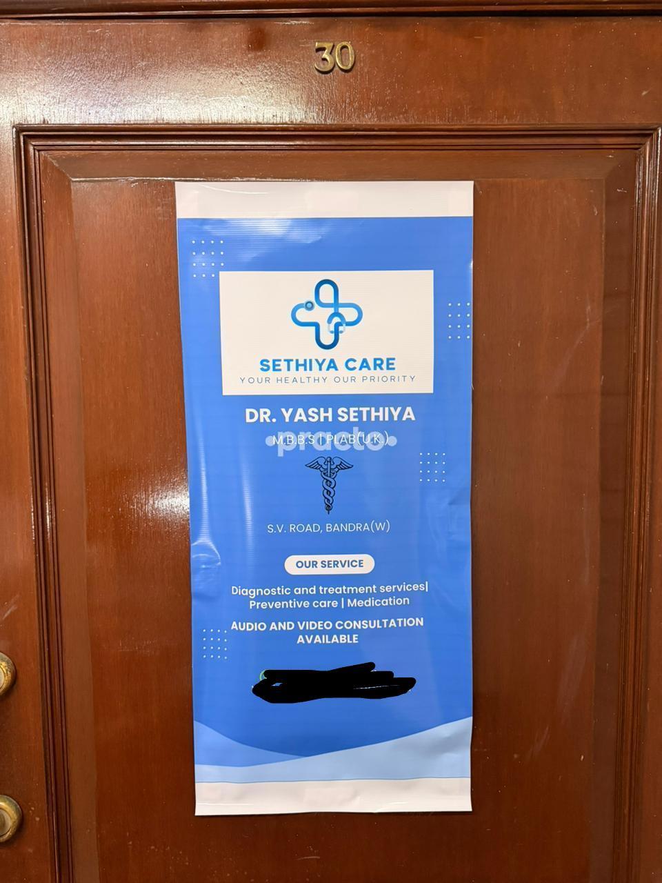 Sethiya Care Bandra West Mumbai