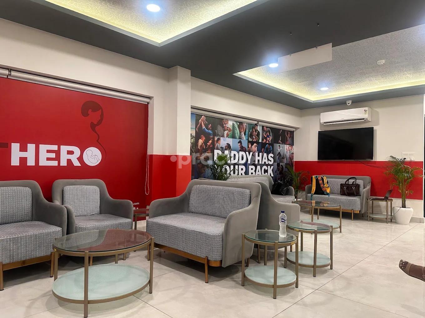 Reception Area at Seeds of Innocens Infertility & Maternity Clinic Civil Line Agra