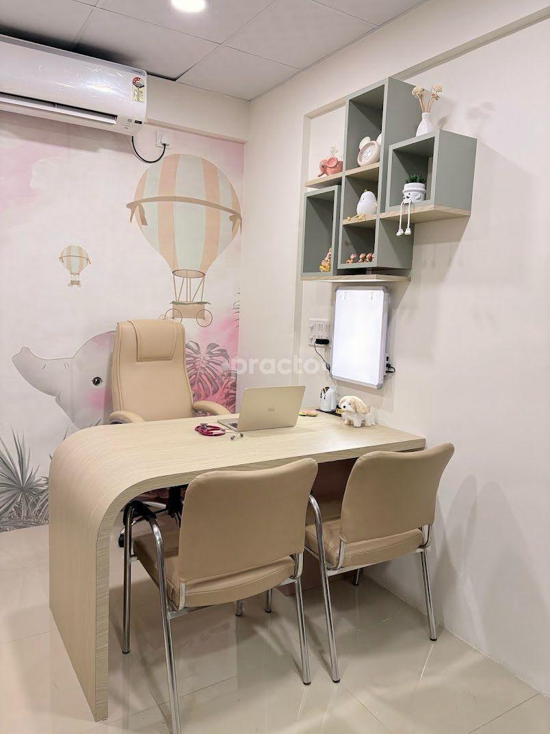 Reception Area at Babies And Beyond Children Clinic And Vaccination Center Wakad Pune