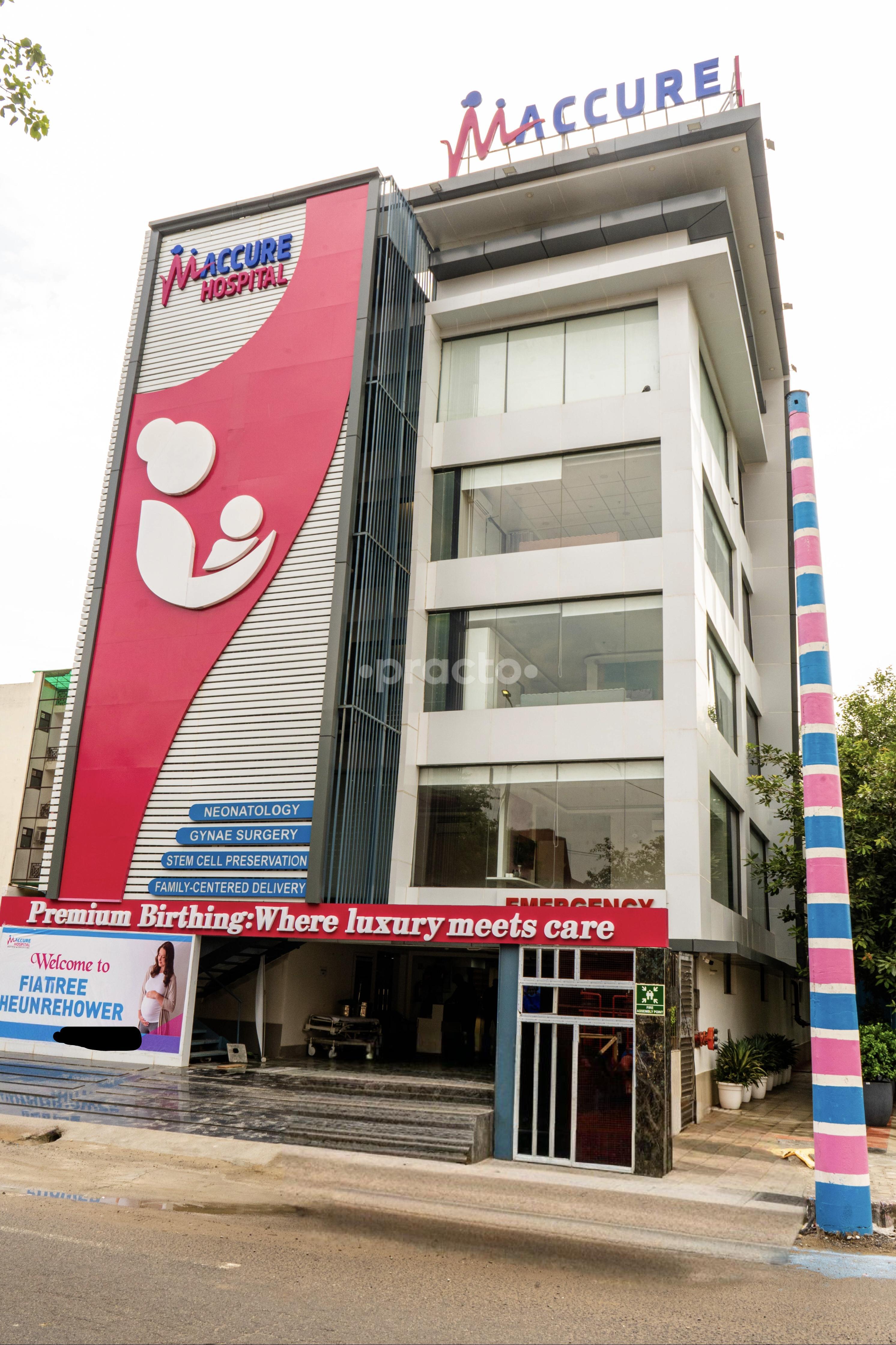 Entrance at Maccure Hospital Dwarka Sector 13 Delhi