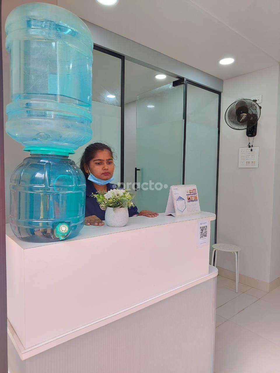 Reception Area at Mahaveer Multispeciality Clinic Goregaon West Mumbai