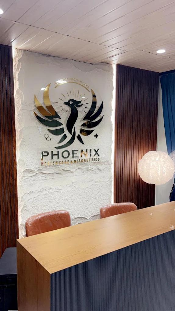 Reception Area at Phoenix Healthcare & diagnostics Mazgaon Mumbai