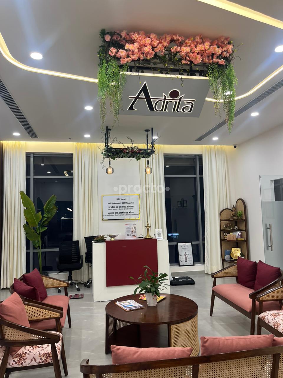 Waiting Area at Adrita Menopause Wellness Gurgaon Sector 60 Gurgaon