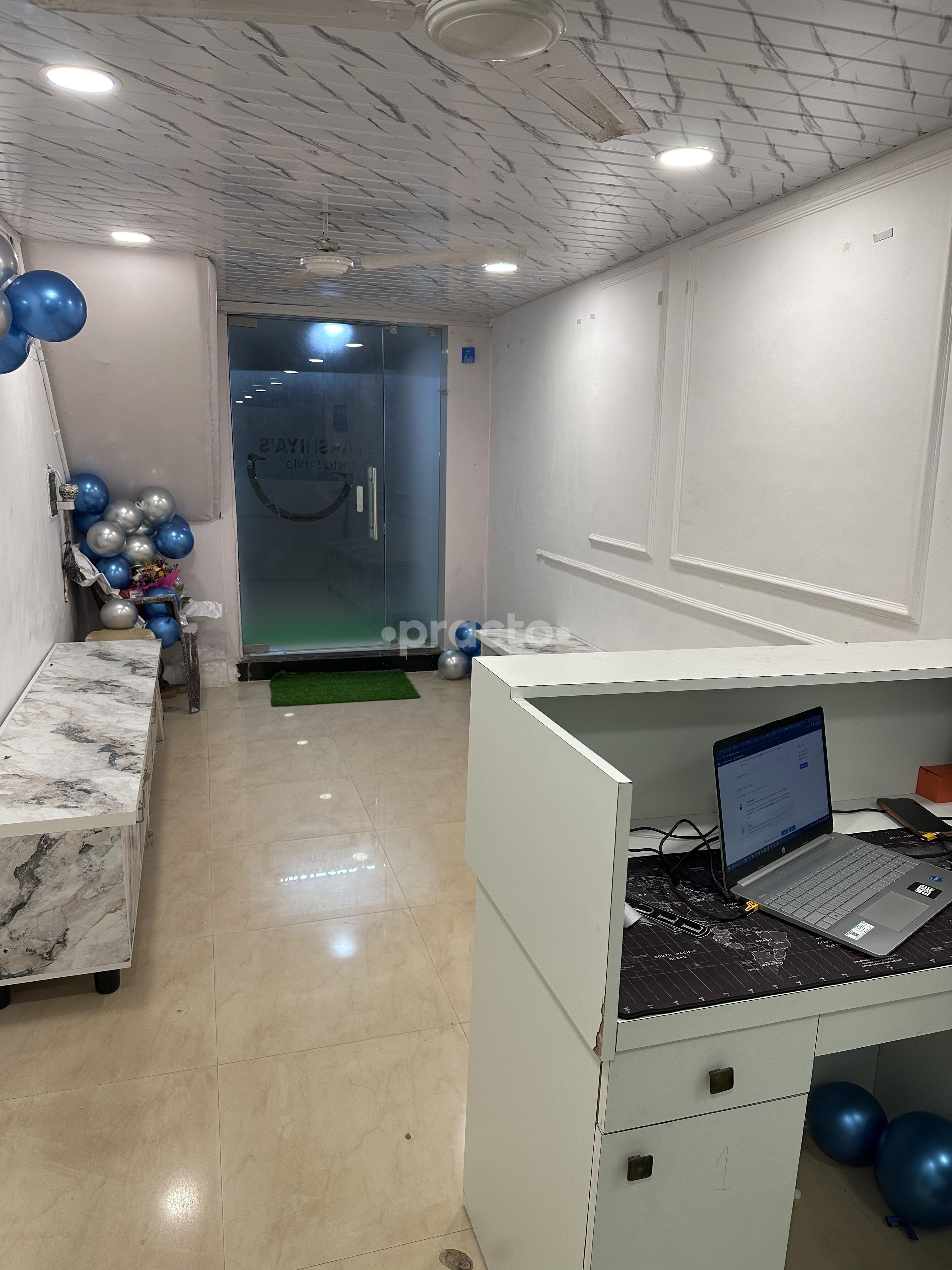 Reception Area at Dr. Arshiya's Insta Smile Dongri Mumbai