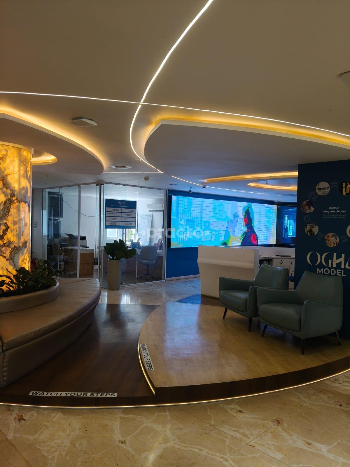 Waiting area at OGHA Health Gachibowli Hyderabad