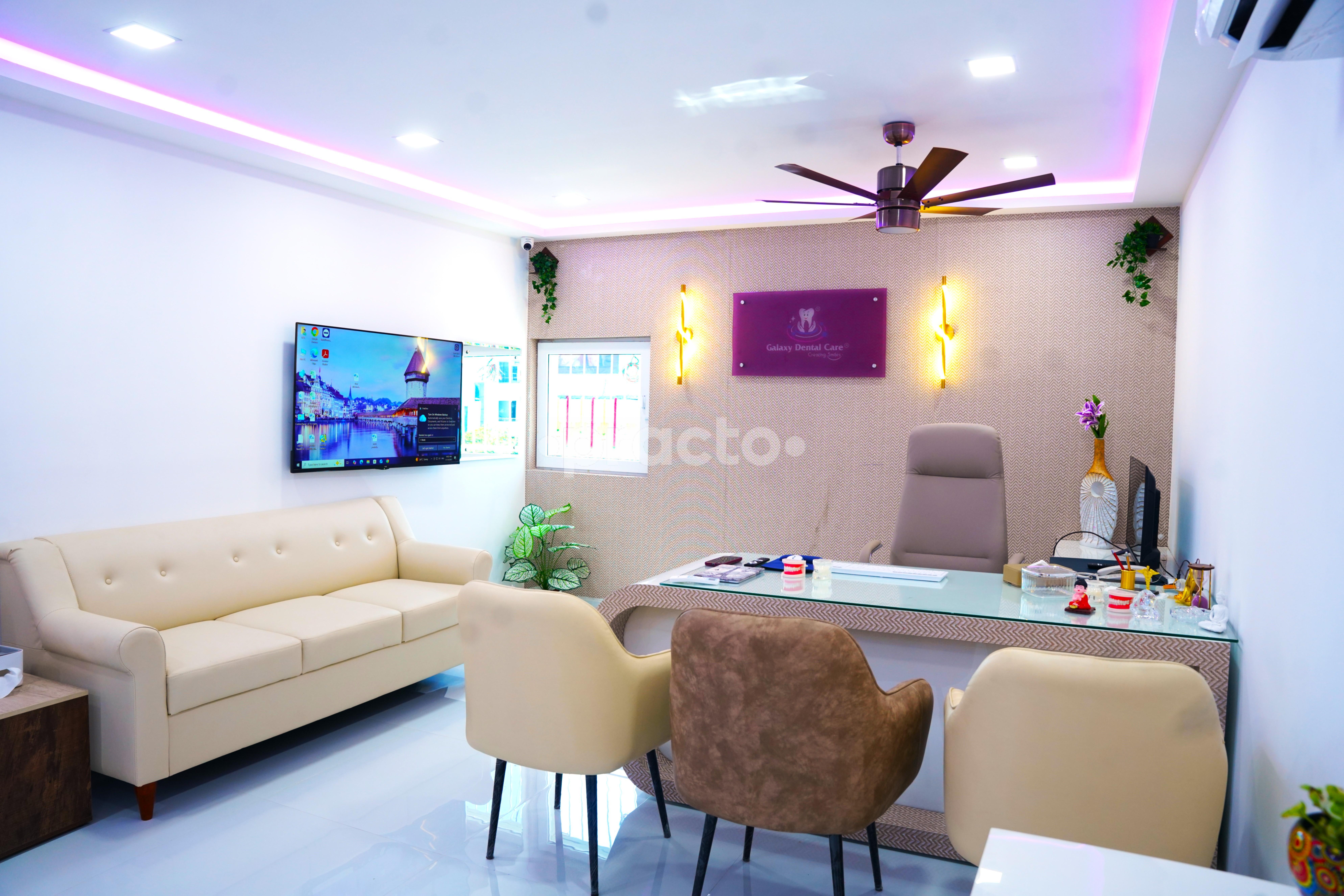 Consultation Room at Galaxy Dental Care Jeedimetla Hyderabad