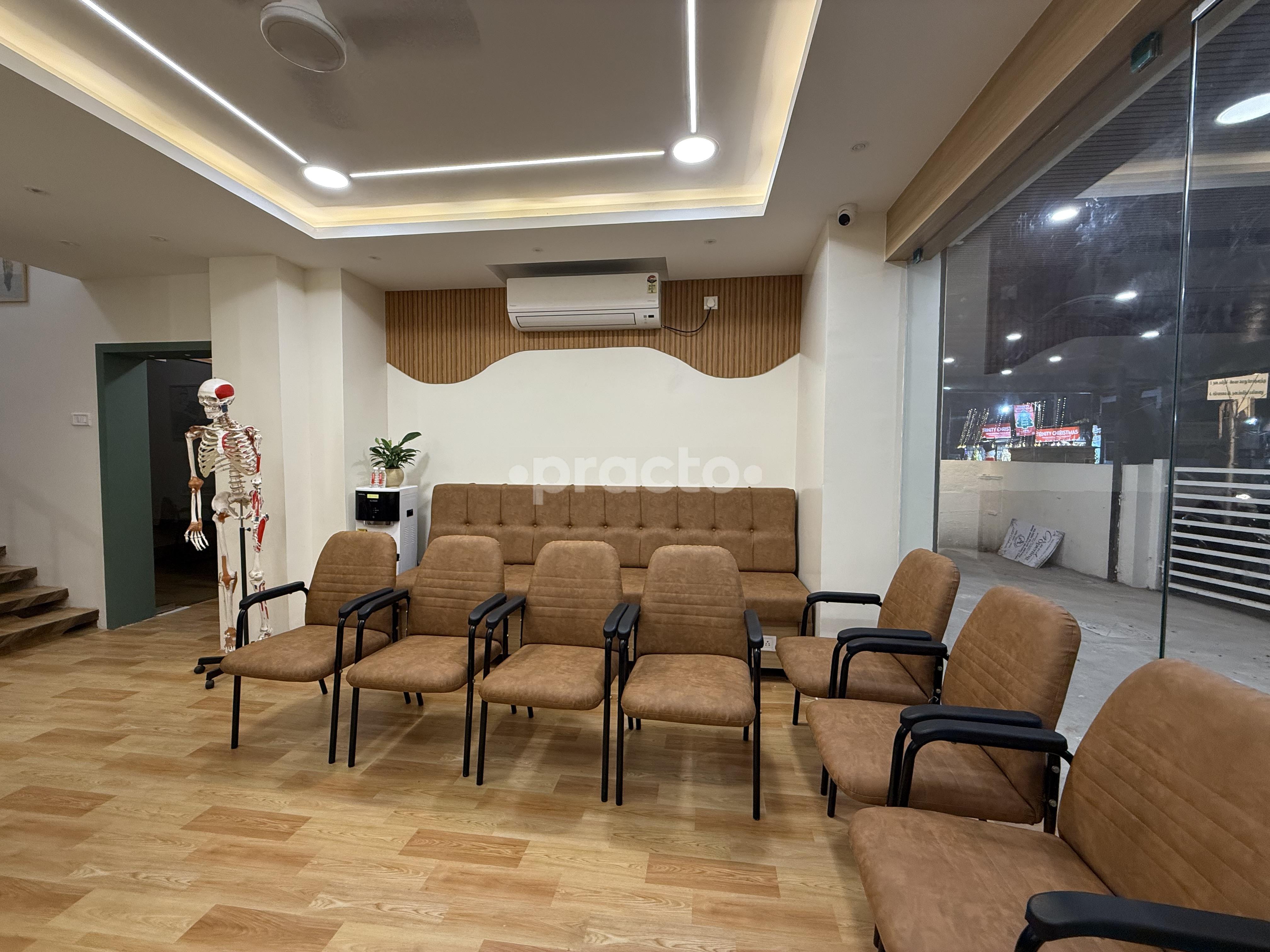 Waiting Area at Align Plus Ortho and Sports Injury Care Adyar Chennai