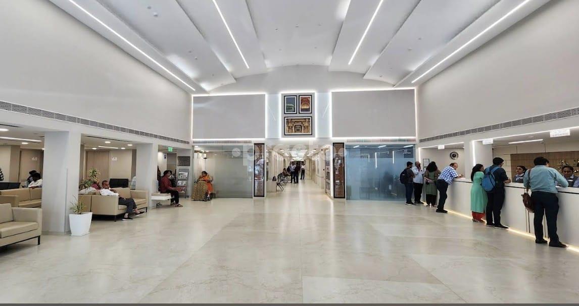 Outside Area at Sterling Hospital Gurukul Road Ahmedabad