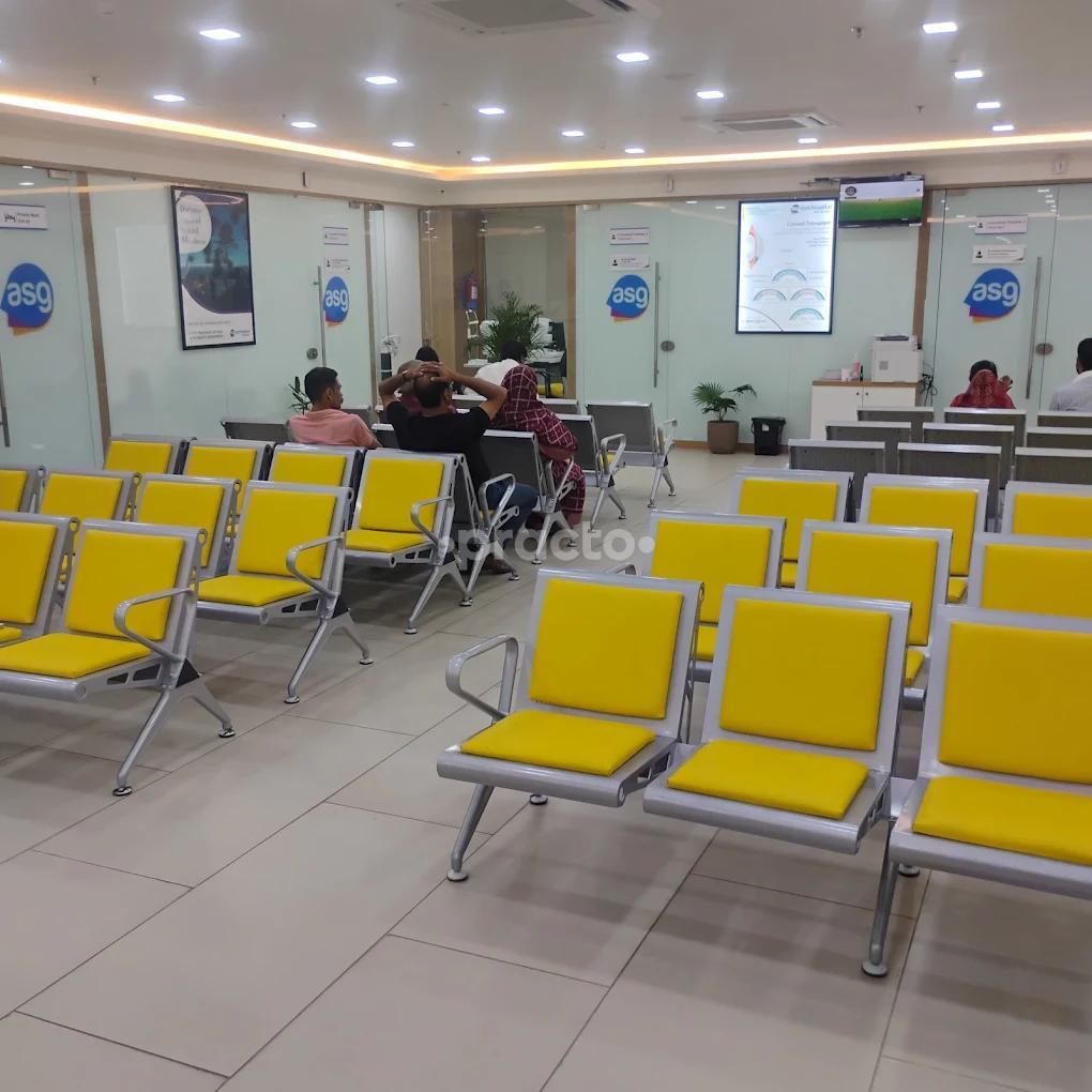 Waiting Area at Asg Eye Hospitals Saket Nagar Jaipur