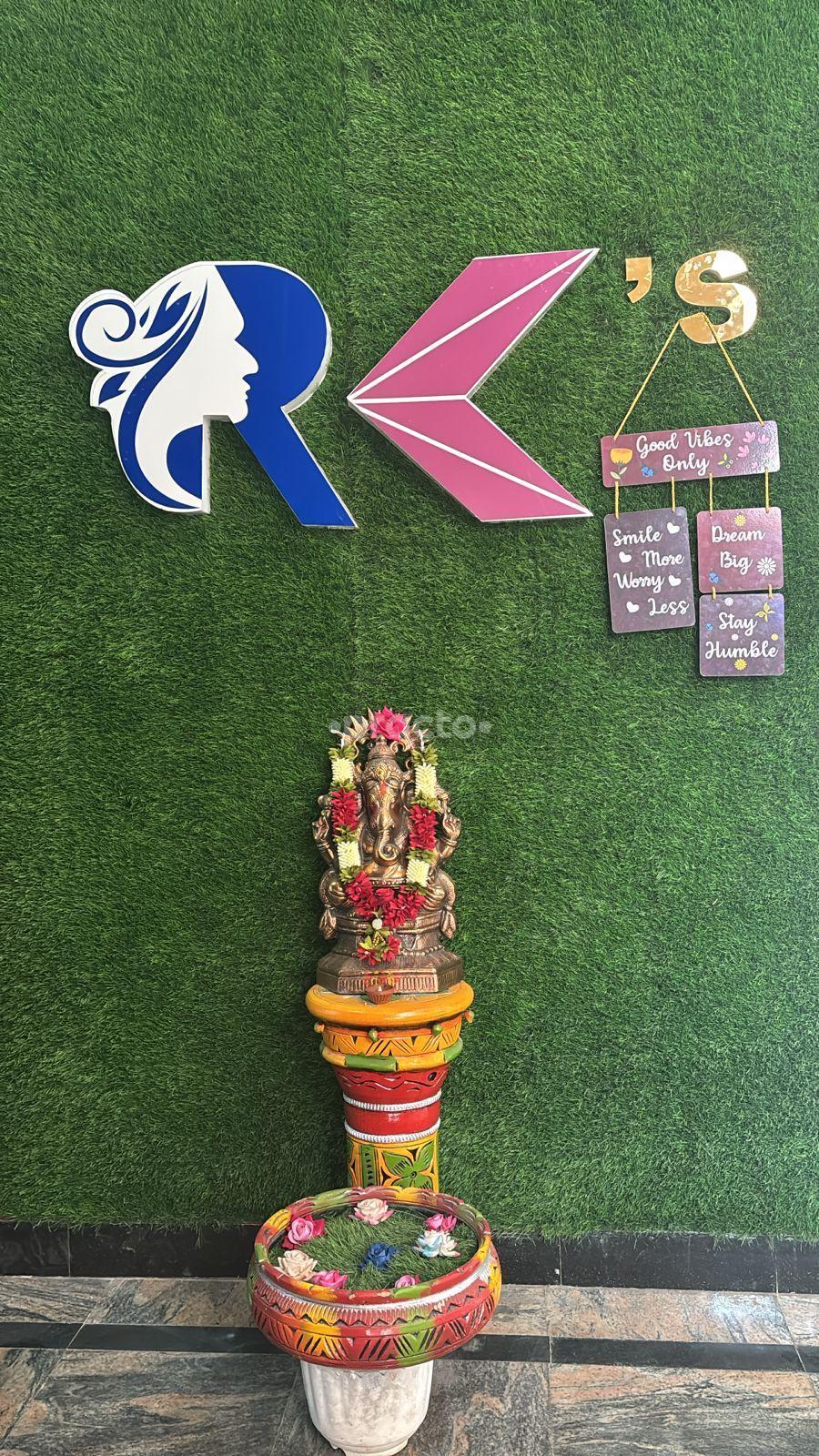 Waiting Area at RK's Hair & Skin Clinic Begumpet Hyderabad