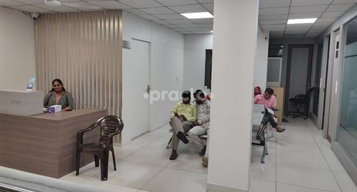 Waiting Area at Arsh Polyclinic Raja Park Colony Jaipur