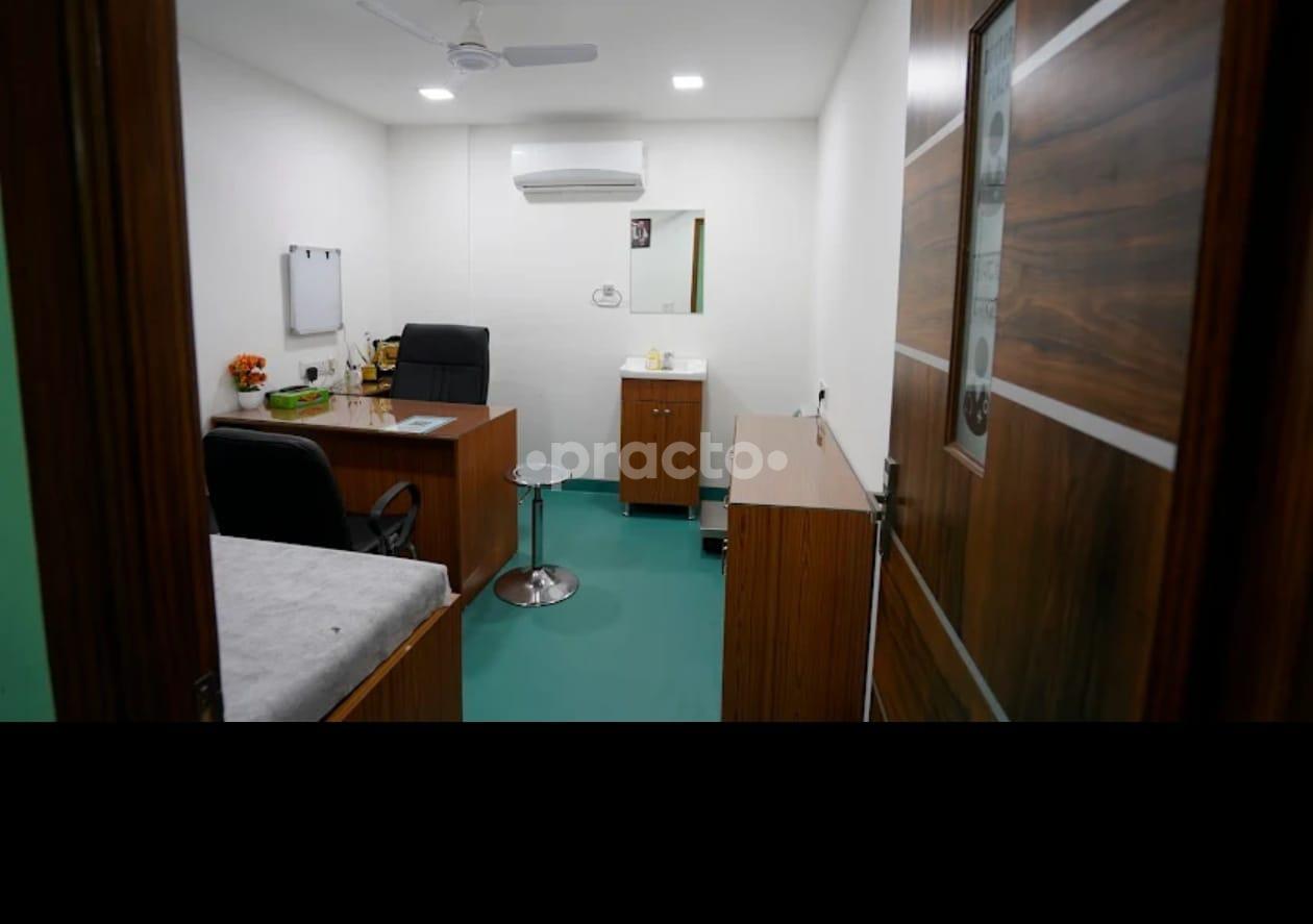 Consultation Room at Dr Sabhya's Homeopathic Clinic Punjabi Bagh Delhi