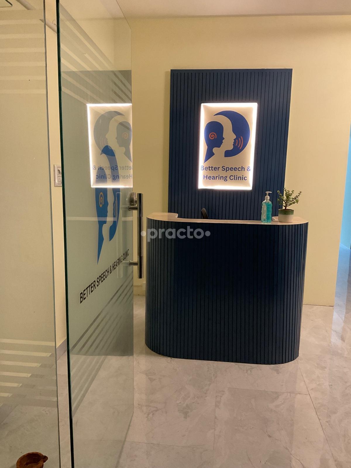 Reception Area at Better Speech & Hearing Clinic Varthur Bangalore