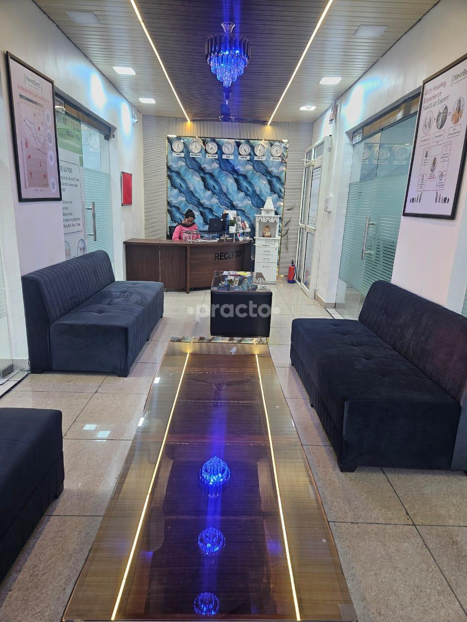 Reception Area at Hear Best Health Care Raj Nagar Extension Ghaziabad