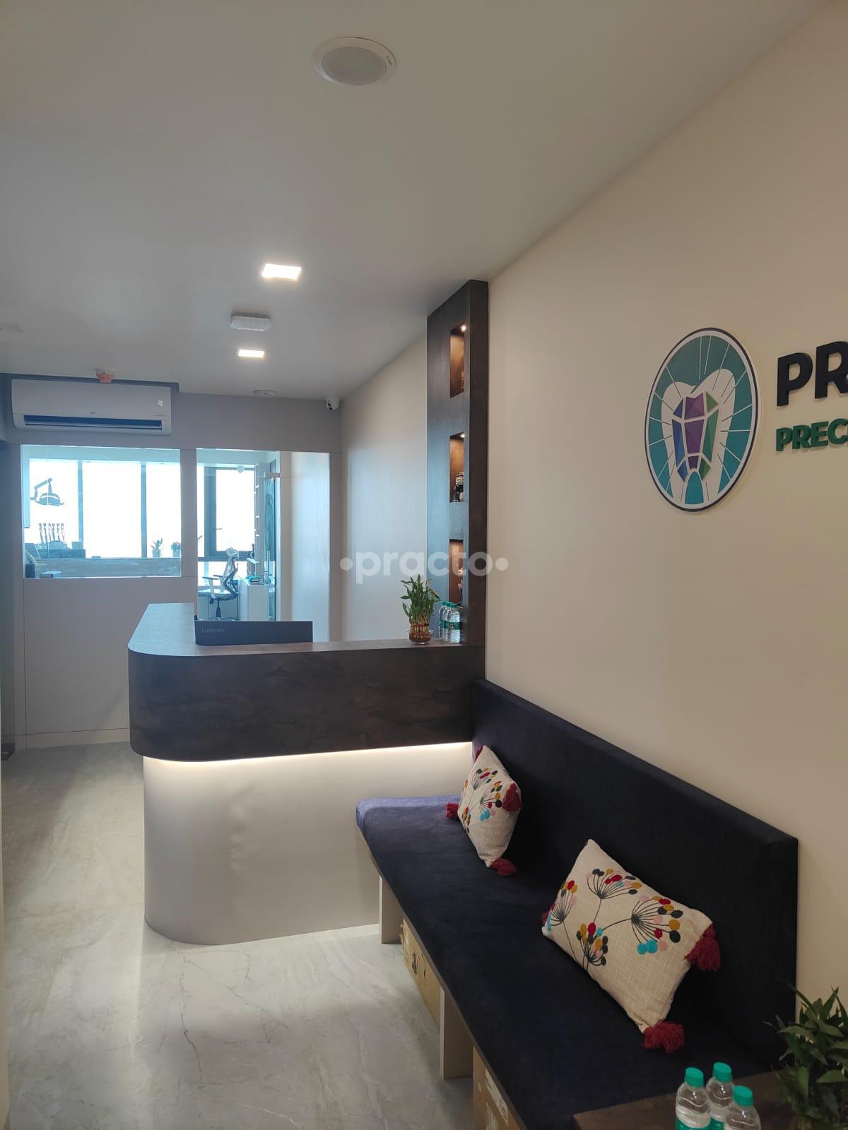 Reception Area at Prysm Dental Clinic  Chembur Mumbai