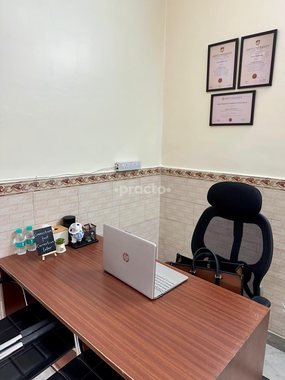 Consultation Room at Tots To Teens Clinic Rohini Delhi