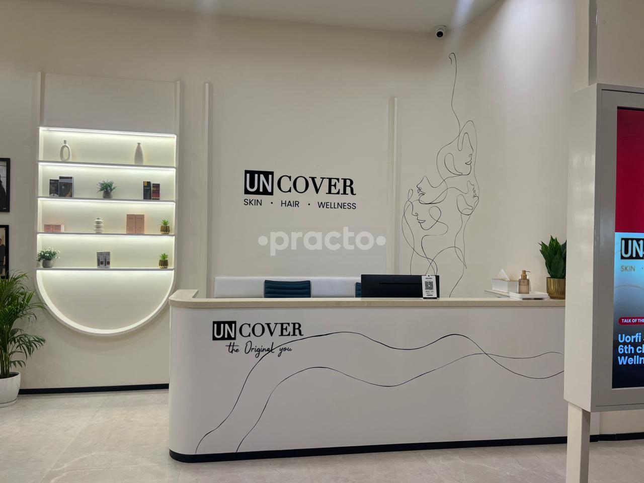 Reception Area at Uncover Skin, Hair & Wellness Clinic Greater Kailash Part 2 Delhi