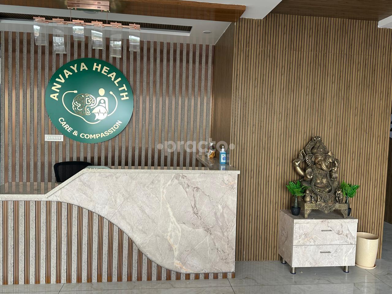 Reception Area at Anvaya Health HSR Layout Bangalore