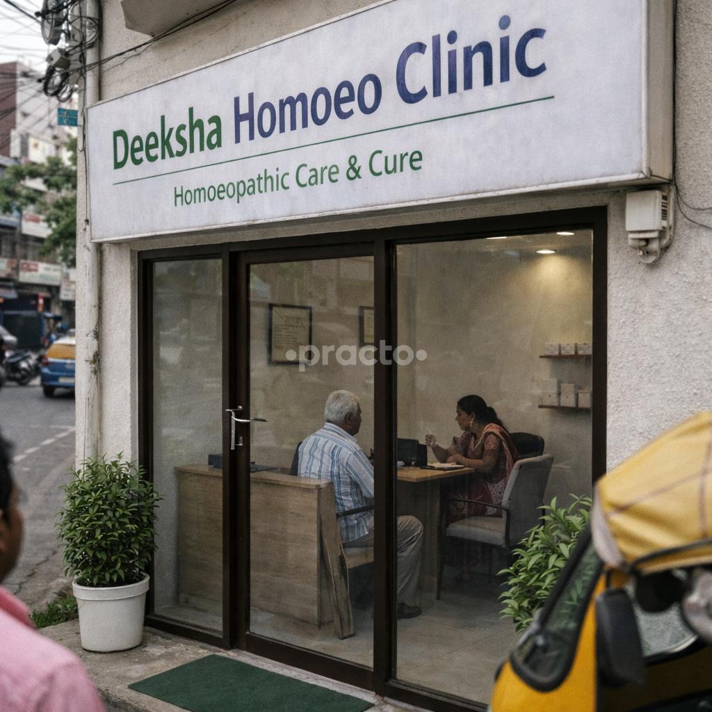Waiting Area at Healing Roots Homeopathy Clinic Kalyanpur Lucknow