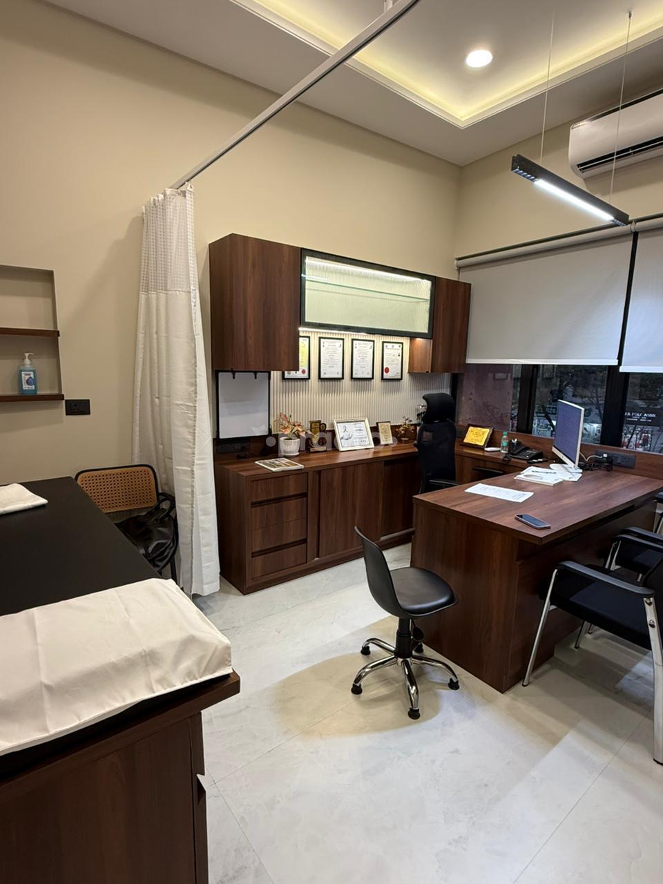 Establishment board at Omega Clinic Kalyani Nagar Pune