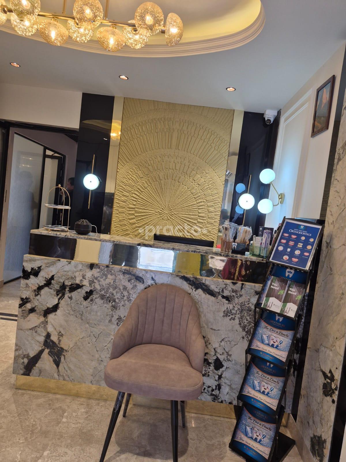 Reception Area at Dentasure - Dental & Aesthetic clinic Dwarka Sector 9 Delhi