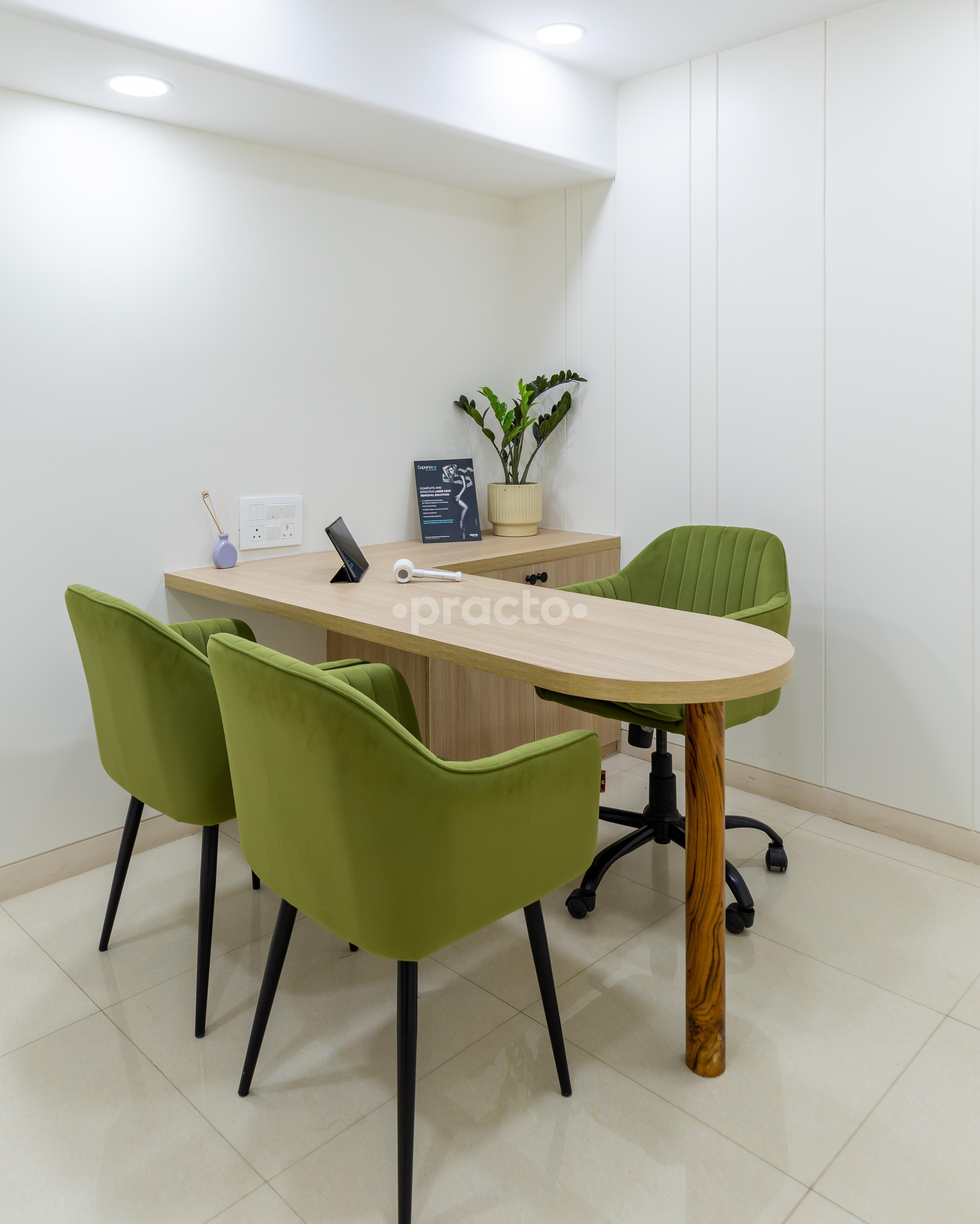 Consultation Room at Evenly Skin Hair Body and Laser Clinic Indiranagar Bangalore
