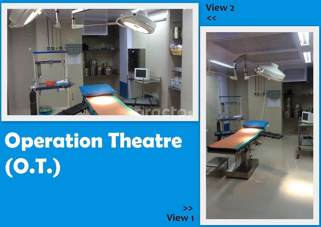 Operation Theatre at Noble Multi-Speciality Hospital Vesu Surat