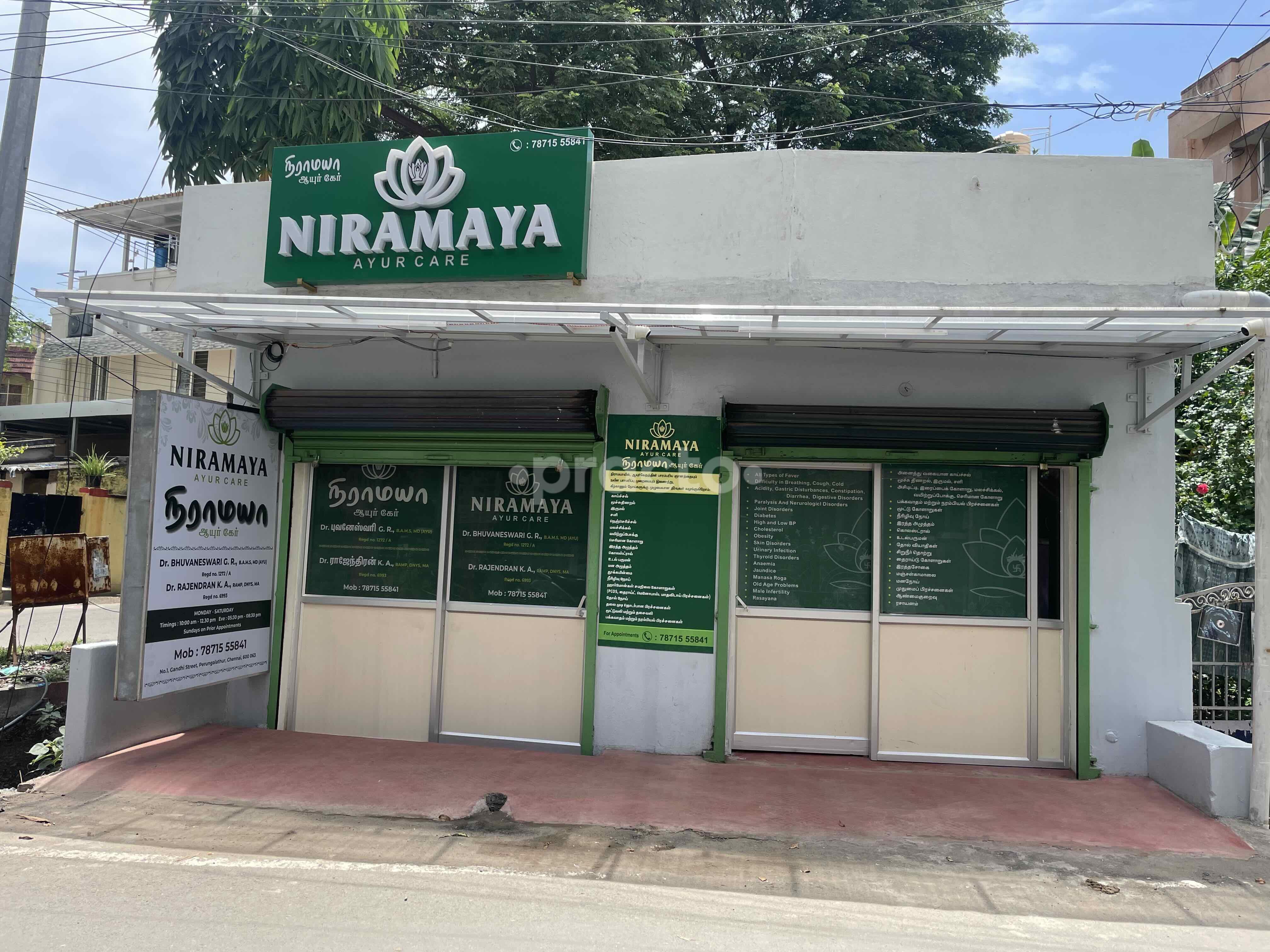 Niramaya Ayur Care Perungalathur Chennai