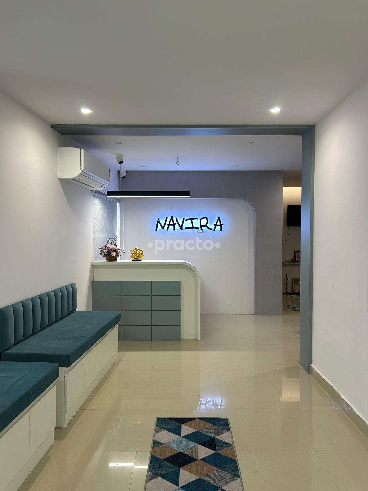 Reception Area at Navira Multi Speciality Clinic Injambakkam Chennai
