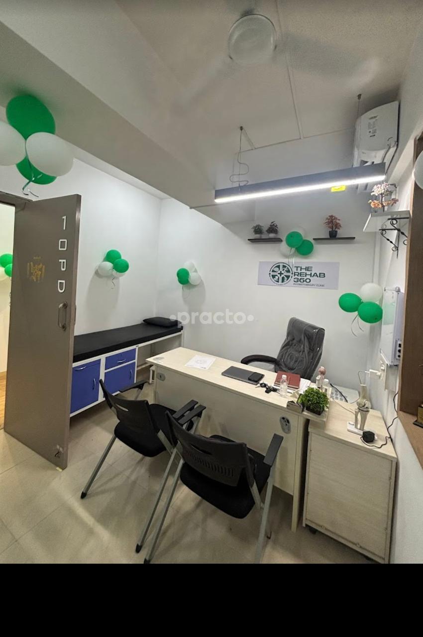 Consultation Room at The Rehab 360 Physiotherapy Clinic Undri Pune
