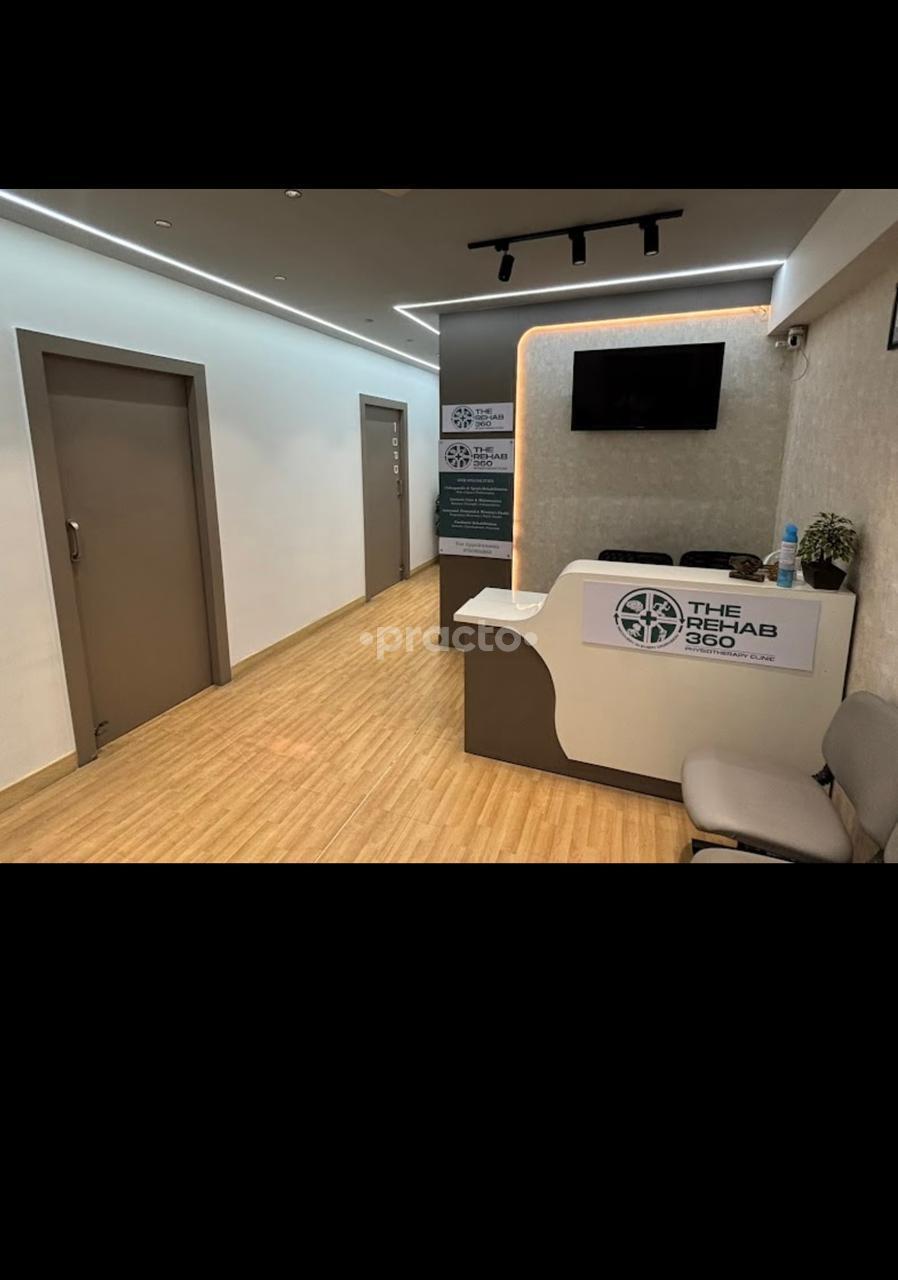 Reception Area at The Rehab 360 Physiotherapy Clinic Undri Pune