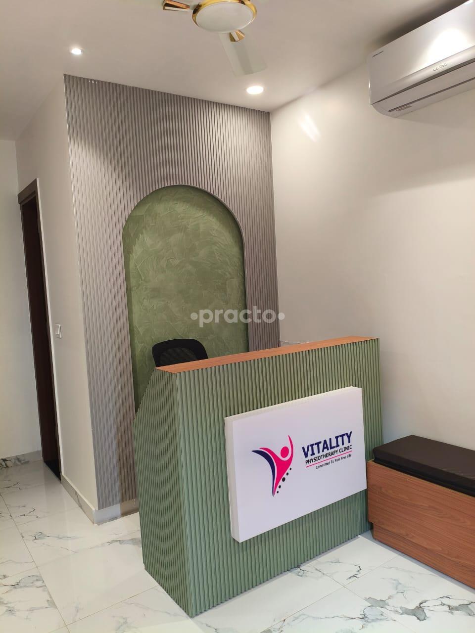 Reception Area at Vitality Physiotheraphy Clinic Ghaziabad City Ghaziabad